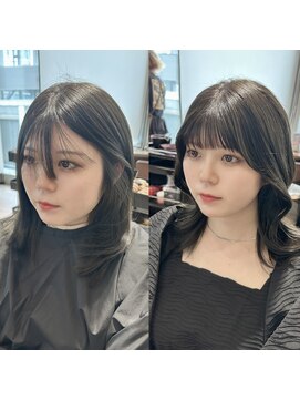 アンジュレーブ(AngeReve) 前髪カット・顔周りカットで大変身★レイヤーカットお任せ下さい