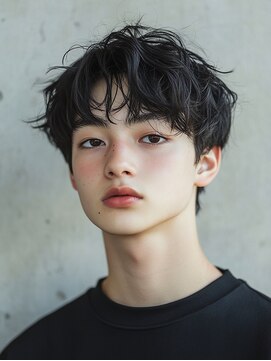 ロディーナコク 大口 新子安(rodina.coc) ニュアンスパーマ×メンズ/眉毛/韓国/ブリーチ/パーマ/ブリーチ