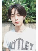 メンズカットメンズヘアシースルーマッシュダウンパーマ