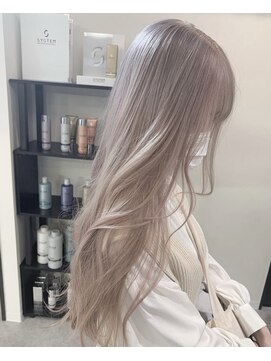ペレ 栄 アネックス(PELE栄ANNEX) クラゲヘアー/小顔に見せるヘア/ココアベージュ/栄