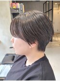 コンパクトショート/簡単スタイリング/大人ショート/30代/40代