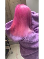 ベンジー 香椎店(benji)&nbsp;カラートリートメントで作るペールピンク