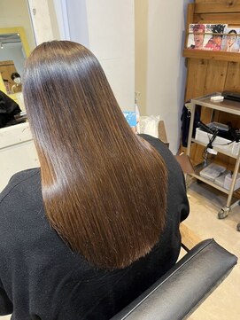 髪質改善シルクストレート