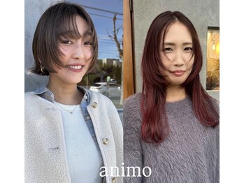 アニモ(animo)の写真/あなたの魅力を引き出す顔周りレイヤーカット［レイヤーボブ/ボブ/ハイライト/前髪カット］