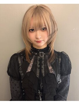 ハコ プラス(HACO+) 【Haco+】Makoto_ウルフカット_ダブルカラー