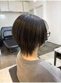 大人可愛いショートウルフショートレイヤーくびれショート