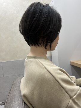 フレームプラス 天王寺あべの店(FRAME+) ショートボブ