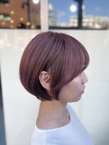 ミニム ヘアー(minim hair)&nbsp;【minimhair×しゅんと】ピンクベージュ×ライトブラウン