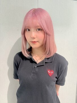 ジェム(GEM) 【暖音】ペールピンクで透明感up☆可愛いカラー