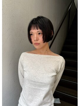 パーク(PAAQ) ミニボブ/ショートボブ/顔まわりレイヤー/ハッシュボブ