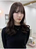 ブリーチなしカラー グレージュ オリーブベージュ