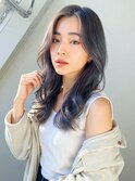 30代/髪質改善グレージュカラーロングヘア美髪