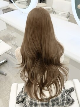 アイシー 表参道(ICY) 盛れるツヤくびれヘア＊ブリーチなしカラー milkybrownカラー