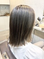 プラスシー(+C)&nbsp;大人の素敵な地毛にハイライト！福岡ハイライト/福岡白髪ぼかし