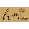 エイチ ヘア デザイン セカンド(h Hair Design 2nd.)のお店ロゴ