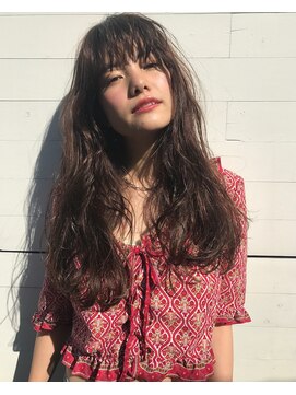 ラグ(log) セミウエットシースルーロング