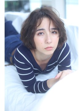 ディフィーノ 青山(DIFINO) 27歳から始める風に揺れるナチュラルウェーブボブ♪山口祐亮