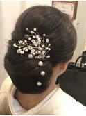シニヨン和装スタイル
