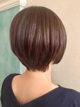 ロンド パルティール 大宮(Lond partir) 【神田安優奈】大人ワンサイドショートのスッキリヘア