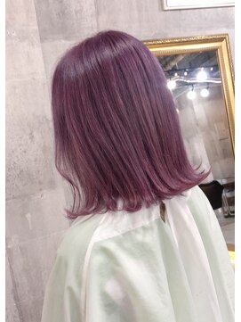 ミラク 町田(MIRAC) 【MIRAC町田店河原崎】ヴァイオレットピンクボブ