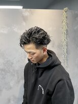 ワールドシップコウベ(WORLD SHIP KOBE)&nbsp;かき上げメッシュパーマ