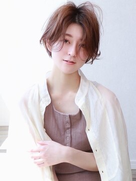 ミルティ(Myrtille) 大人かわいいゆるふわショートボブ