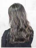 【AUBE HAIR】アッシュベージュ_ハイライト