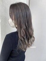 ヘアーデザイン リボン(hair design Ribon) 透明感ハイライト&グレージュ/グラデーションカラー　　