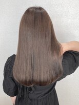 髪質改善＊大人かわいい艶ロング＊テラコッタ【Zina銀座】