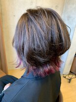 ヘアサロン シロップ(Hair Salon Syrup) [Syrup・山谷慎太郎] 「ショートウルフのインナーカラー」