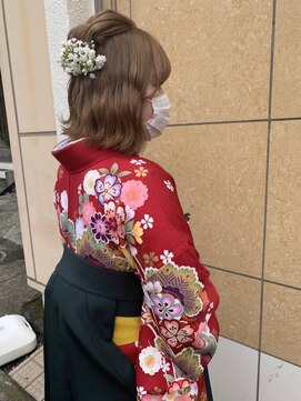 ヘアアンドメイク アール(hair&make R) 卒業式