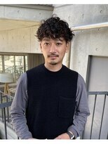 men's モテ メンズパーマ 【OAK中目黒】