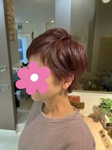 セレスト 三宮店(CELESTE) 【イノアカラーで白髪染め◎】ツヤ感レッドブラウン