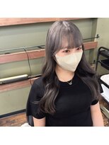 ガルボヘアー 名古屋栄店(garbo hair) ハイトーン10代20代ケアブリーチスモーキーグレージュ