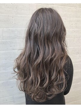 イース バイ アンブルリュクス 北千住(Ease by amble luxe) 前髪/くびれ/イヤリングカラー/ラベンダーカラー