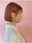 ミニボブ　オレンジボブ