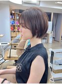 @thisiskaito表参道原宿/ショートヘア/ショートボブ/グレージュ