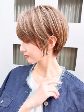 ロンドホットリップ 立川(Lond hot lip) 【北原翔】ショート/顔まわり/丸み/マッシュ/縮毛矯正/前髪/立川