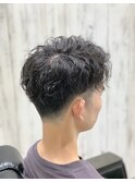 ツイスパ/ショート/ビジネス/メンズカット/新潟パーマ/万代/20代