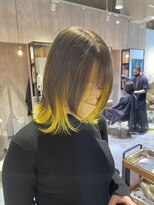 オンザ(ONTHE)&nbsp;yellow × beige