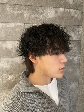 ニアウ 伊勢崎連取店(Niau) マッシュウルフツイストスパイラルパーマ