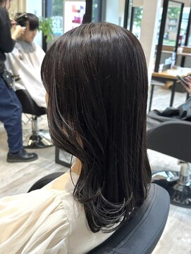 アトリエコア(Atelier Coa) 髪質改善トリートメントミルクティーベージュカラーくびれヘア