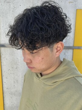 ニアウ 太田店(Niau) メンズパーマ波巻きスパイラルパーマツイストスパイラルパーマ