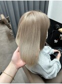 ホワイトベージュ【TELA HAIR 四街道】