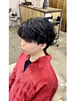 エルオム(EL.HOMME)&nbsp;波巻きニュアンスパーマ＆ダウンパーマ