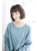 レイヤーカットウェットヘアデザインカラーオリーブベージュ/105