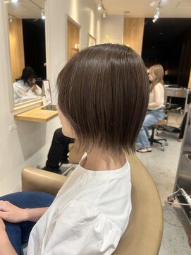 トリート 浦安店(TREAT) ボブ×グレージュ_TREAT浦安