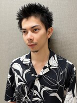 アイズ 海老名(AIZU)&nbsp;メンズカット スパイキーショート 短髪メンズ 眉毛 ボウズ