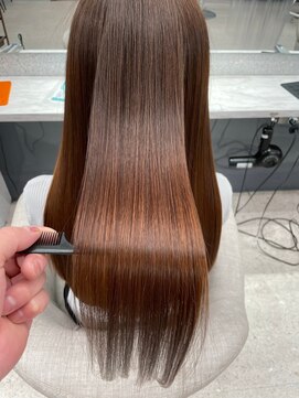 アース 三木店(HAIR & MAKE EARTH) 20代30代40代髪質改善カラーミルクティアッシュ韓国ヘア