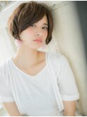 mod’s天神/大人美人似合わせカット抜け感ショートマッシュ